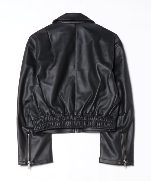 「gina tricot」 ブルゾン X-SMALL ブラック レディース_画像3