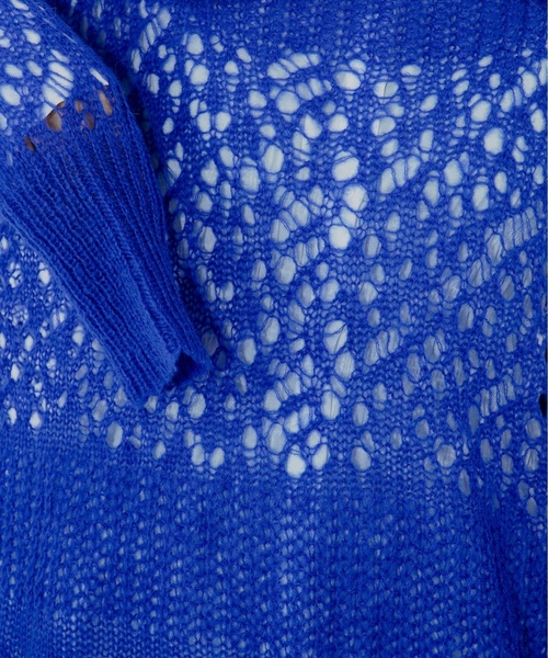 「Ezick」 長袖ニット FREE ライトグレー レディース_画像4