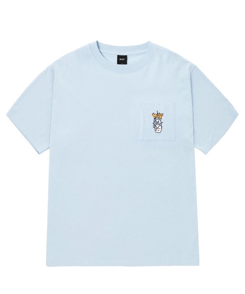 「HUF」 半袖Tシャツ X-LARGE ホワイト メンズ_画像9