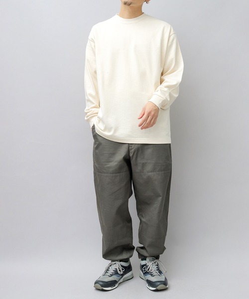 「United Athle」 長袖Tシャツ M ホワイト メンズ_画像9