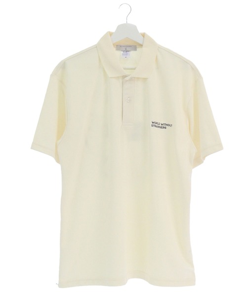 「GIORDANO」 半袖ポロシャツ LARGE カーキ レディース_画像5