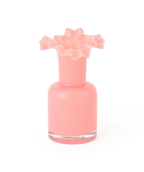 Francfranc（フランフラン） 花瓶 フリル フラワーベース M ピンク