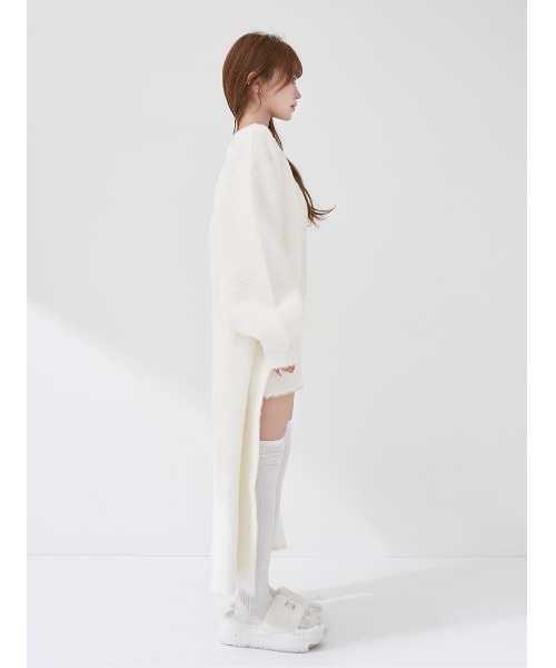 Darich（ダーリッチ） ワンピース シャギーワンピロングカーデセット