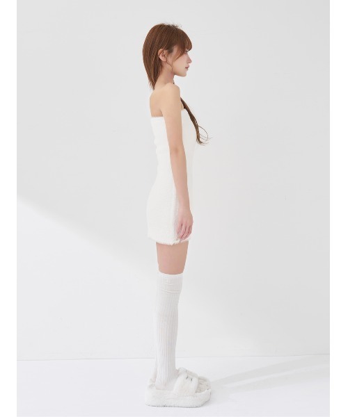 Darich（ダーリッチ） ワンピース シャギーワンピロングカーデセット