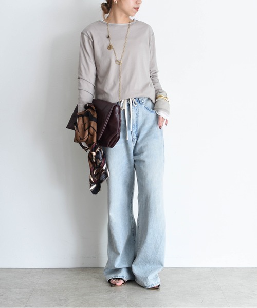 Eimee Law（エイミーロウ） tシャツ チュールヘムシアートップス