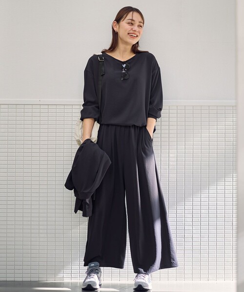☆更にお値下げ☆新品　ANYI　ブラウス　38 ANY（エニィ） ブラウス シャツ 涼やかDRYブラウス（セットアップ着用