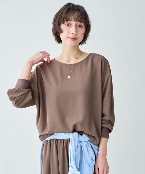 ANY（エニィ） ブラウス シャツ 涼やかDRYブラウス（セットアップ着用