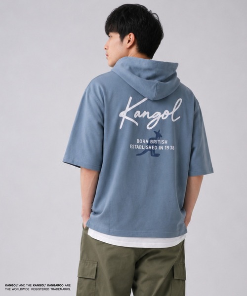 KANGOL(カンゴール) パーカー フェイクレイヤードパーカー メンズ KANGOL(カンゴール) パーカー フェイクレイヤードパーカー メンズ
