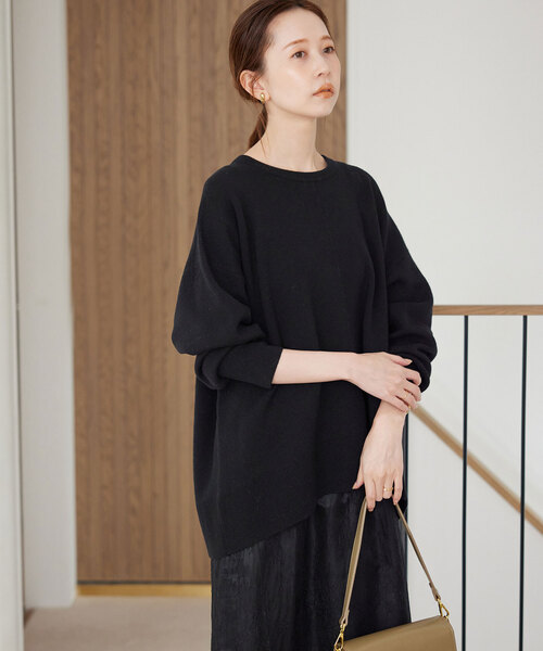 「SLOBE IENA」 長袖ニット - グリーン レディース_画像4