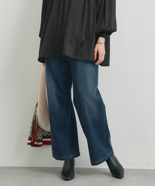 「un dix cors」 デニムパンツ M ブラック レディース_画像2