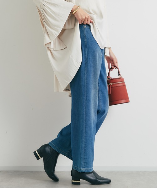 「un dix cors」 デニムパンツ M ブラック レディース_画像4