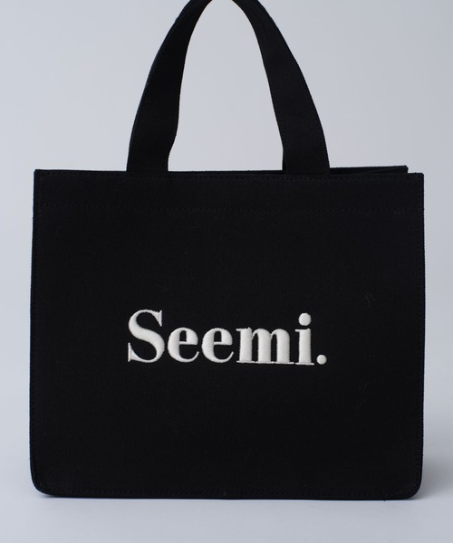 「Seemi. byNICECLAUP」 ハンドバッグ FREE アイボリー レディース_画像3