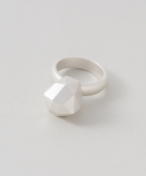 指輪 リング 「SAMH by LILAS」ジェムストーンモチーフリングSV レディースの画像