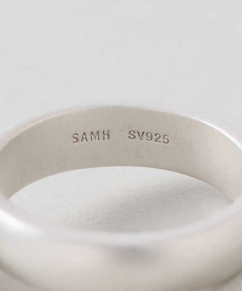 指輪 リング 「SAMH by LILAS」ジェムストーンモチーフリングSV レディースの画像
