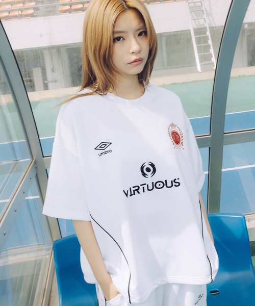 umbro（アンブロ） tシャツ UMBRO別注 オーバーサイズドローコード