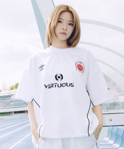 umbro（アンブロ） tシャツ UMBRO別注 オーバーサイズドローコード