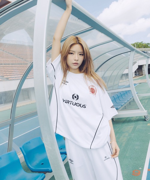 umbro（アンブロ） tシャツ UMBRO別注 オーバーサイズドローコード