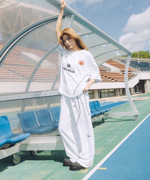 umbro（アンブロ） tシャツ UMBRO別注 オーバーサイズドローコード