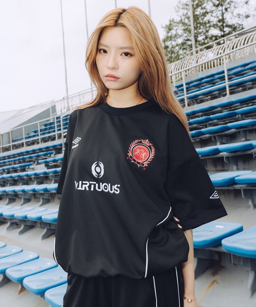 umbro（アンブロ） tシャツ UMBRO別注 オーバーサイズドローコード