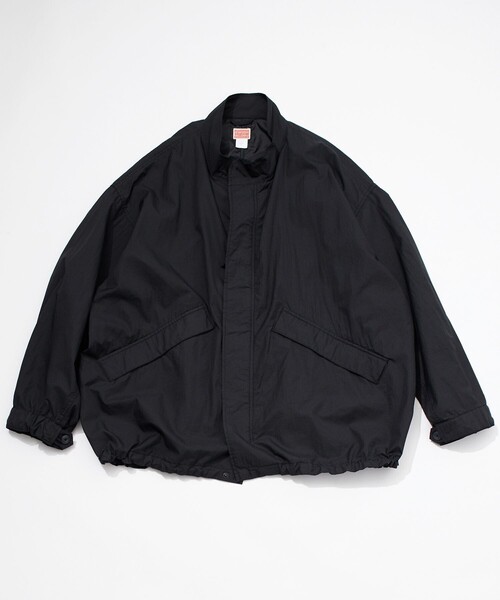 HINSON ナイロンブルゾン MEDIUM ブラック メンズ : ZOZOTOWN Yahoo!店