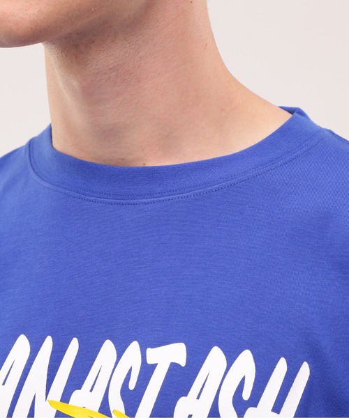「MANASTASH」 半袖Tシャツ L ホワイト メンズ_画像6