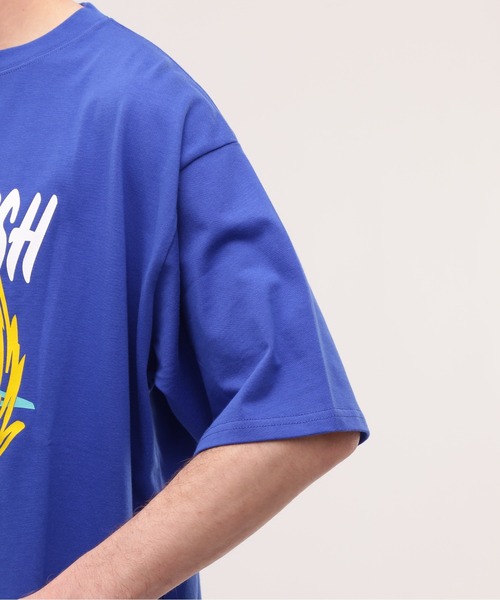 「MANASTASH」 半袖Tシャツ L ホワイト メンズ_画像8
