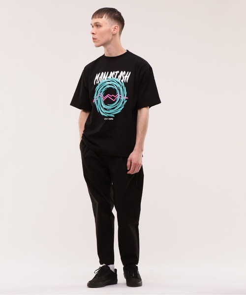 「MANASTASH」 半袖Tシャツ L ホワイト メンズ_画像9