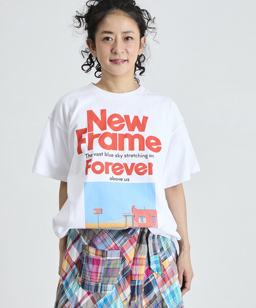 tシャツ Freada/フリーダ オリジナル フォト プリント Tシャツ レディースの画像