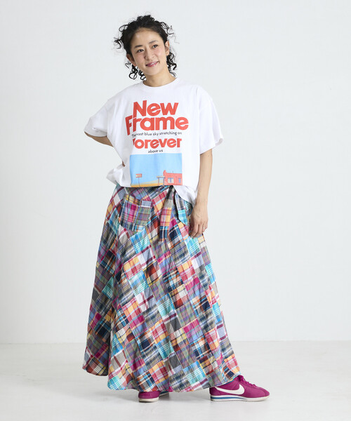 tシャツ Freada/フリーダ オリジナル フォト プリント Tシャツ レディースの画像