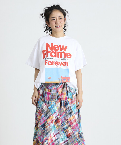 tシャツ Freada/フリーダ オリジナル フォト プリント Tシャツ レディースの画像