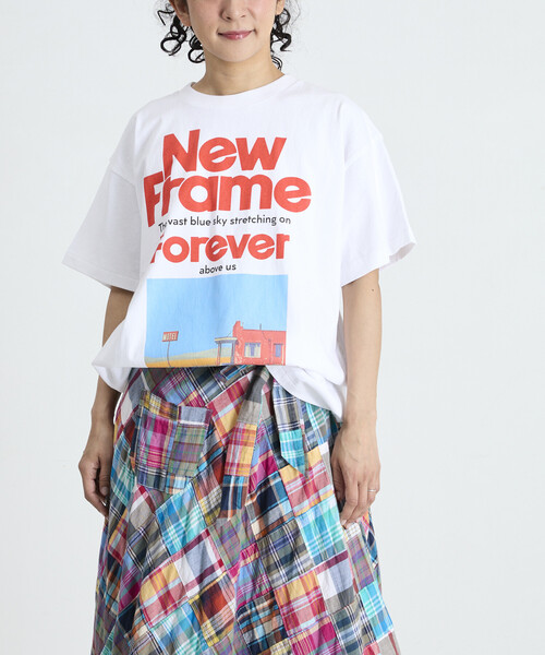 tシャツ Freada/フリーダ オリジナル フォト プリント Tシャツ レディースの画像