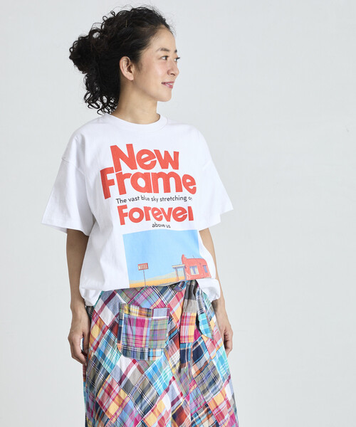 tシャツ Freada/フリーダ オリジナル フォト プリント Tシャツ レディースの画像