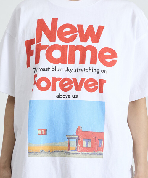 tシャツ Freada/フリーダ オリジナル フォト プリント Tシャツ レディースの画像