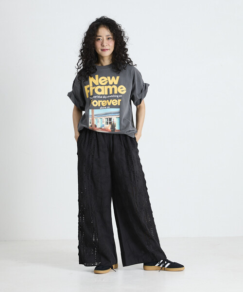 tシャツ Freada/フリーダ オリジナル フォト プリント Tシャツ レディースの画像