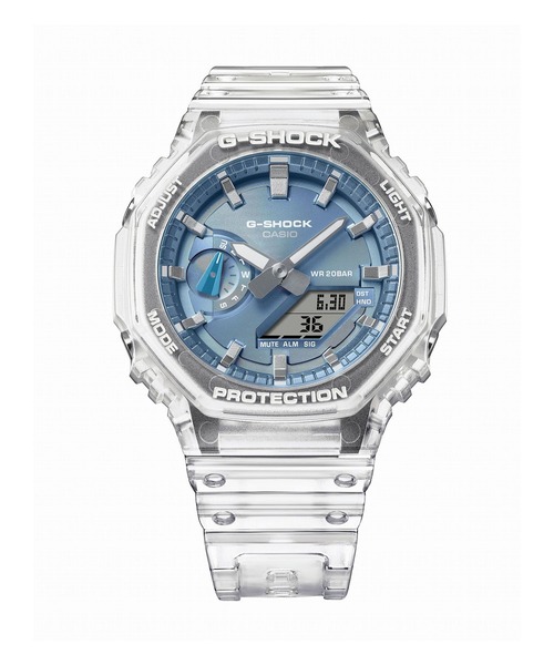 G-SHOCK 「G-SHOCK」 アナログ腕時計 FREE クリアブルー メンズ