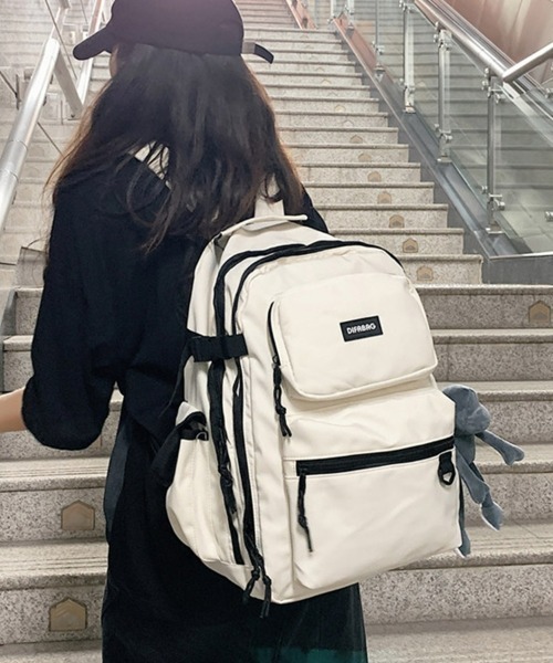 SEU デイバック リュック 「2WAY仕様」撥水加工×軽量0.54kg 多収納2層