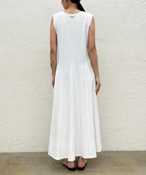 「LOUNGEDRESS」 ノースリーブワンピース MEDIUM ブラック レディース_画像7