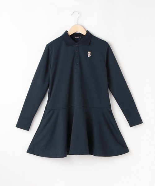 「by LOVEiT」 「KIDS」長袖ワンピース 150cm ネイビー キッズ_画像3