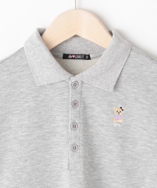 「by LOVEiT」 「KIDS」長袖ワンピース 150cm ネイビー キッズ_画像6