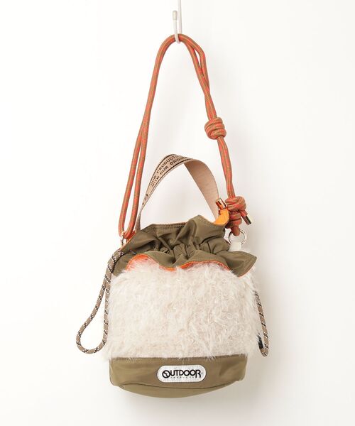 【美品】RISLEY リズレー トートバッグoutdoorコラボ ベージュ Risley 2WAYバッグ「OUTDOOR PRODUCTSコラボ」 - ベージュ レディース