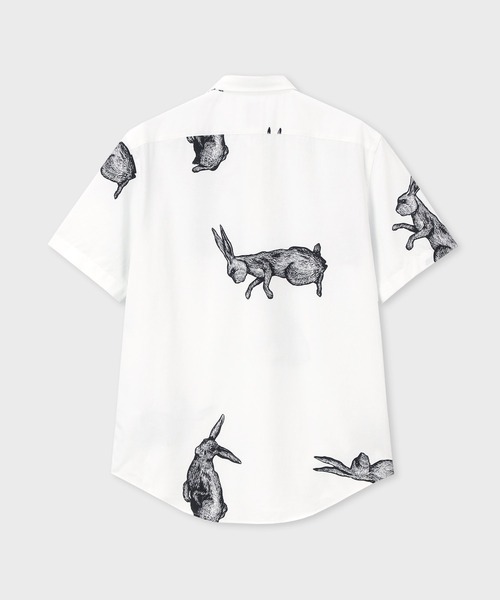 Paul Smith（ポール・スミス） シャツ 半袖 Rabbit” 半袖シャツ