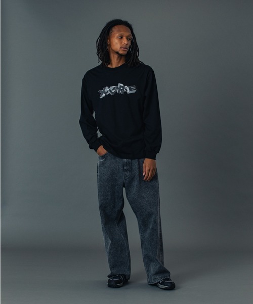 「XLARGE」 長袖Tシャツ M ホワイト メンズ_画像4