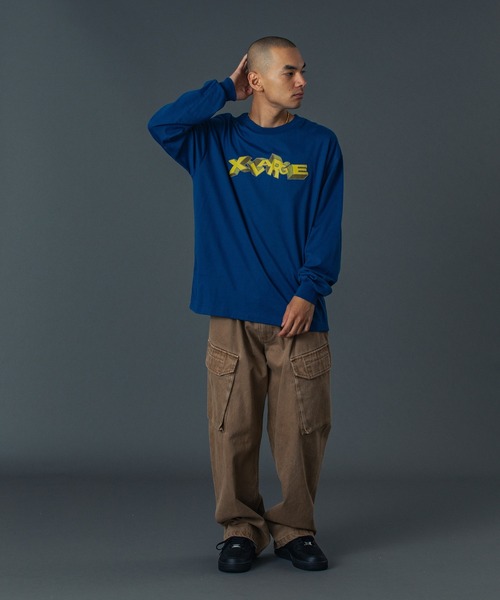 「XLARGE」 長袖Tシャツ M ホワイト メンズ_画像5