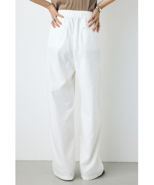 yardsale デニムパンツ ホワイト Sサイズ AZUL BY MOUSSY（アズールバイマウジー） ワイドパンツ ジーンズ
