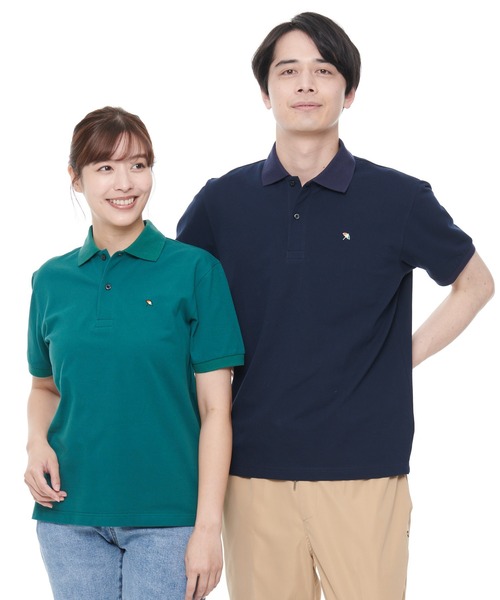 「Arnold Palmer」 半袖ポロシャツ X-SMALL ネイビー メンズ_画像3