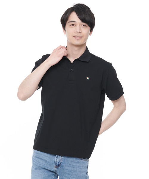 「Arnold Palmer」 半袖ポロシャツ X-SMALL ネイビー メンズ_画像5