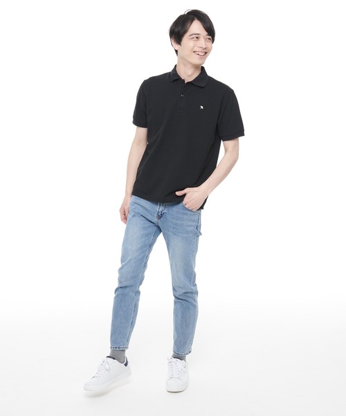 「Arnold Palmer」 半袖ポロシャツ X-SMALL ネイビー メンズ_画像9