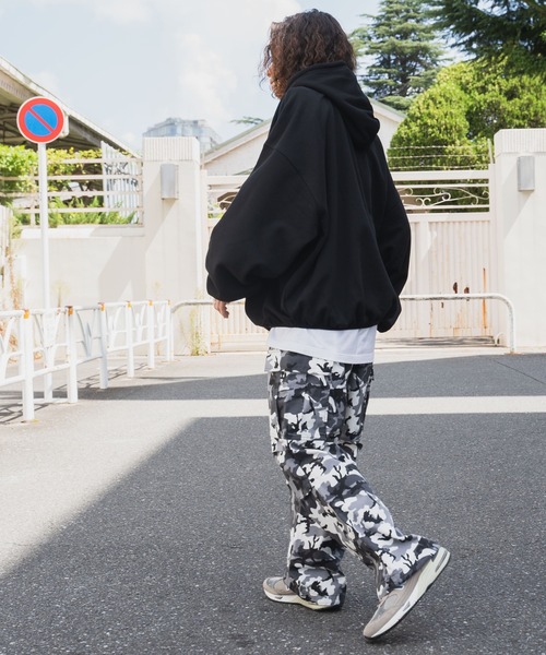 「WEGO」 カーゴパンツ SMALL ブラック系その他 メンズ_画像5