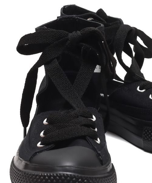 「CONVERSE」 フラットサンダル 23.5cm ブラック レディース_画像5