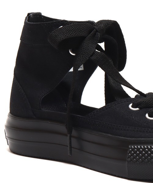 「CONVERSE」 フラットサンダル 23.5cm ブラック レディース_画像6
